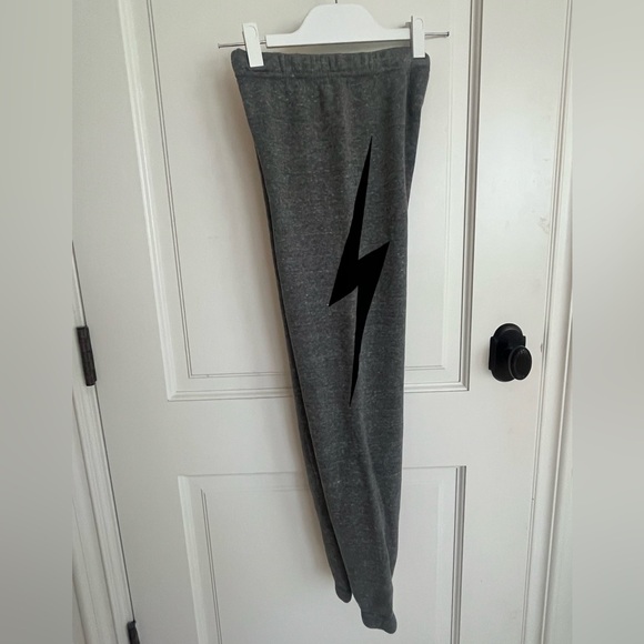 Aviator nation sweats with Black Lightning Bolt-never worn! - Picture 1 of 1